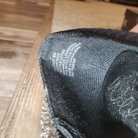 Wild Pair Black Striped Comfort Daliaa Knit Slip-On Women's Pumps Size 8M NWOT - Picture 6 of 16